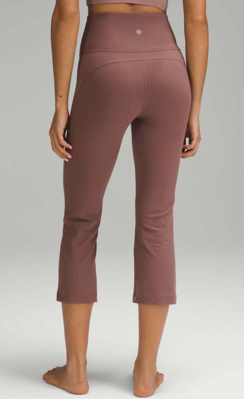 Lululemon Groove Super-High-Rise Crop 23" Size 8